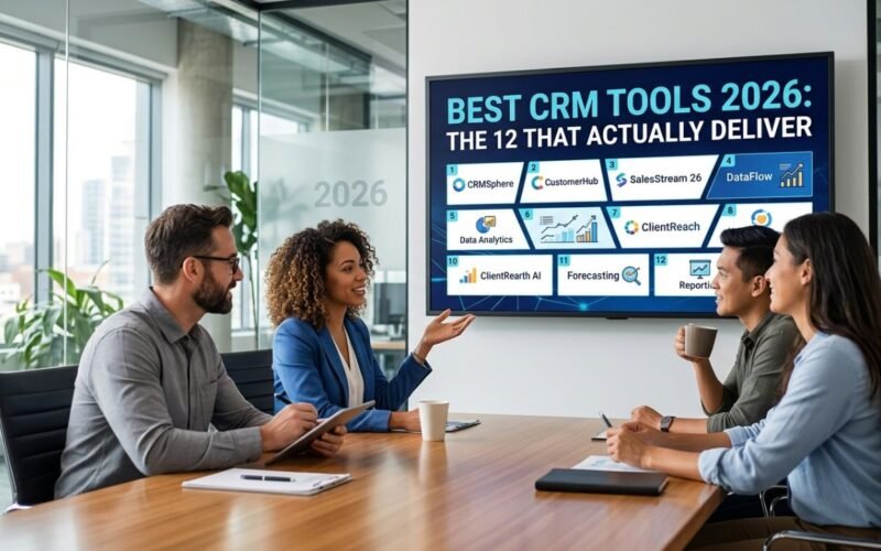 Best CRM Tools 2026: The 12 That Actually Deliver